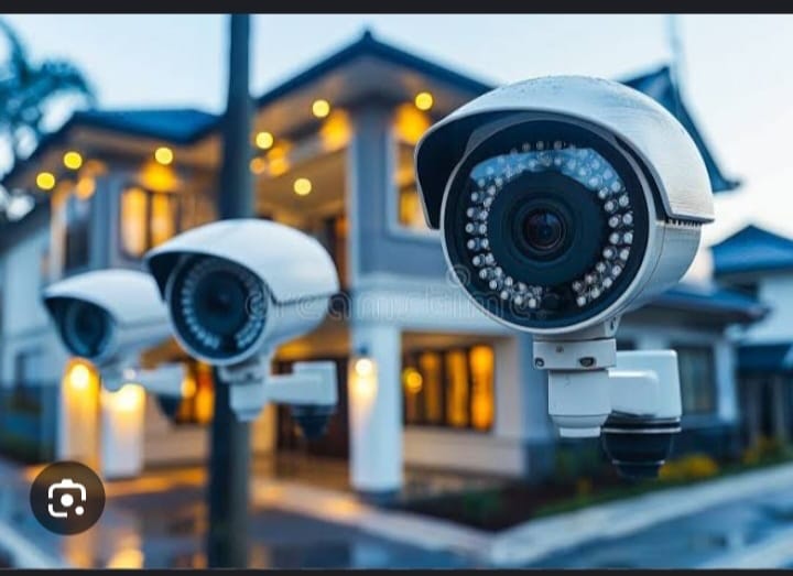 Cámaras CCTV instaladas para seguridad electrónica